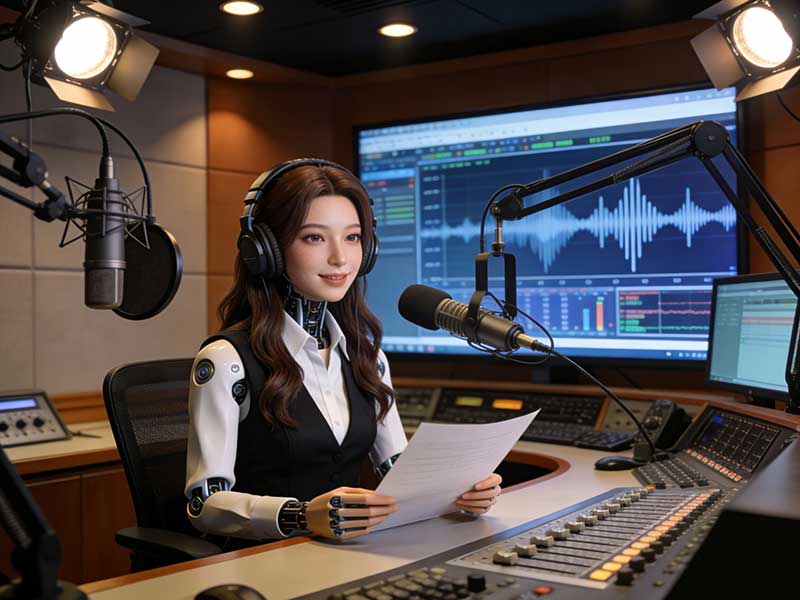 AI主播進電臺：當傳統電波遇見未來之聲